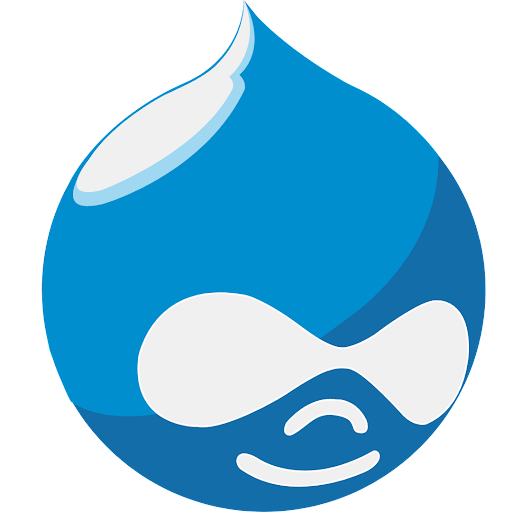 best cms for websites drupal logo