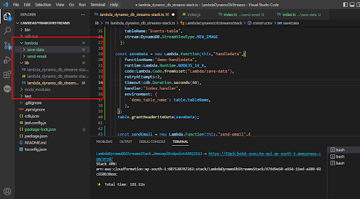 creating the required file for lambda logic