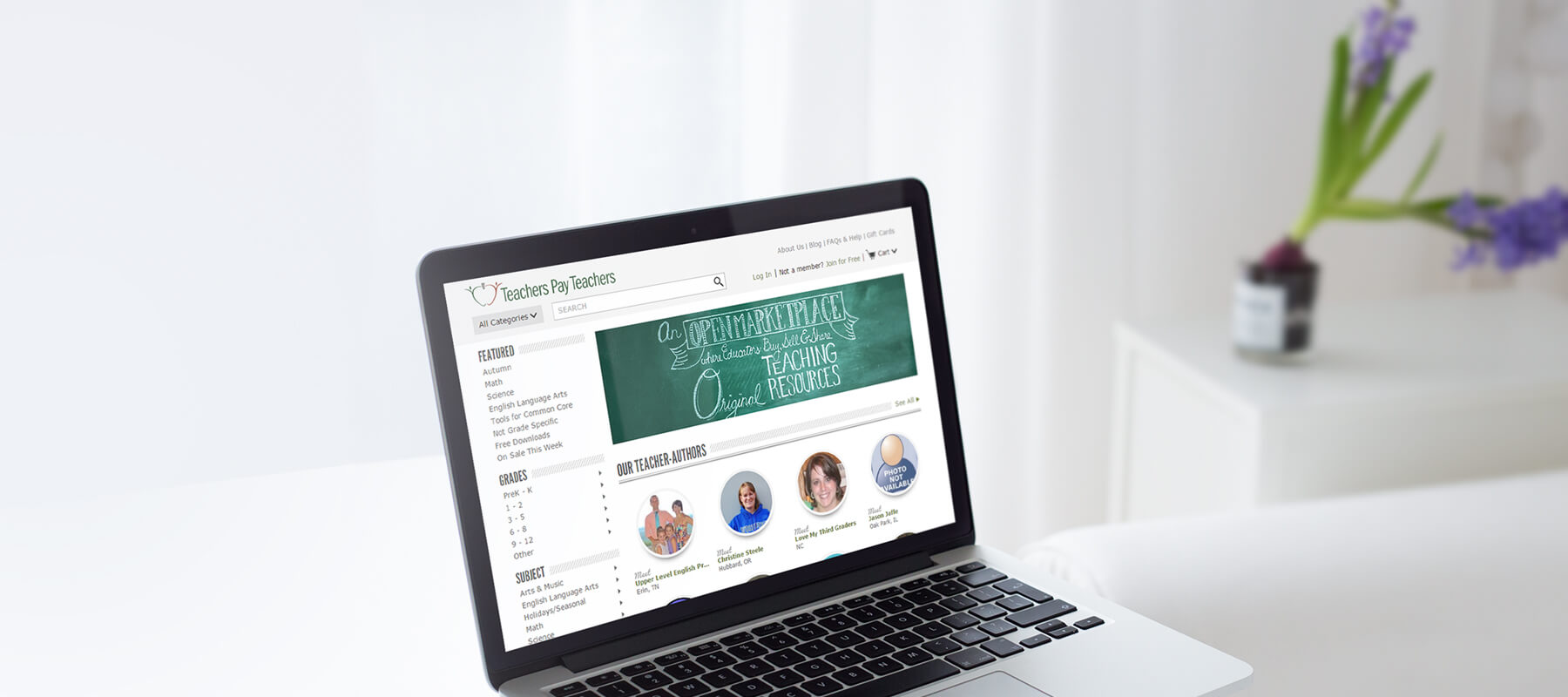 Teachers Pay Teachers (Web)- banner