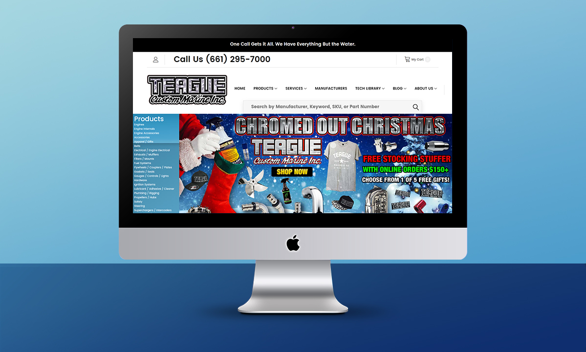 Teague Custom Marrine- banner