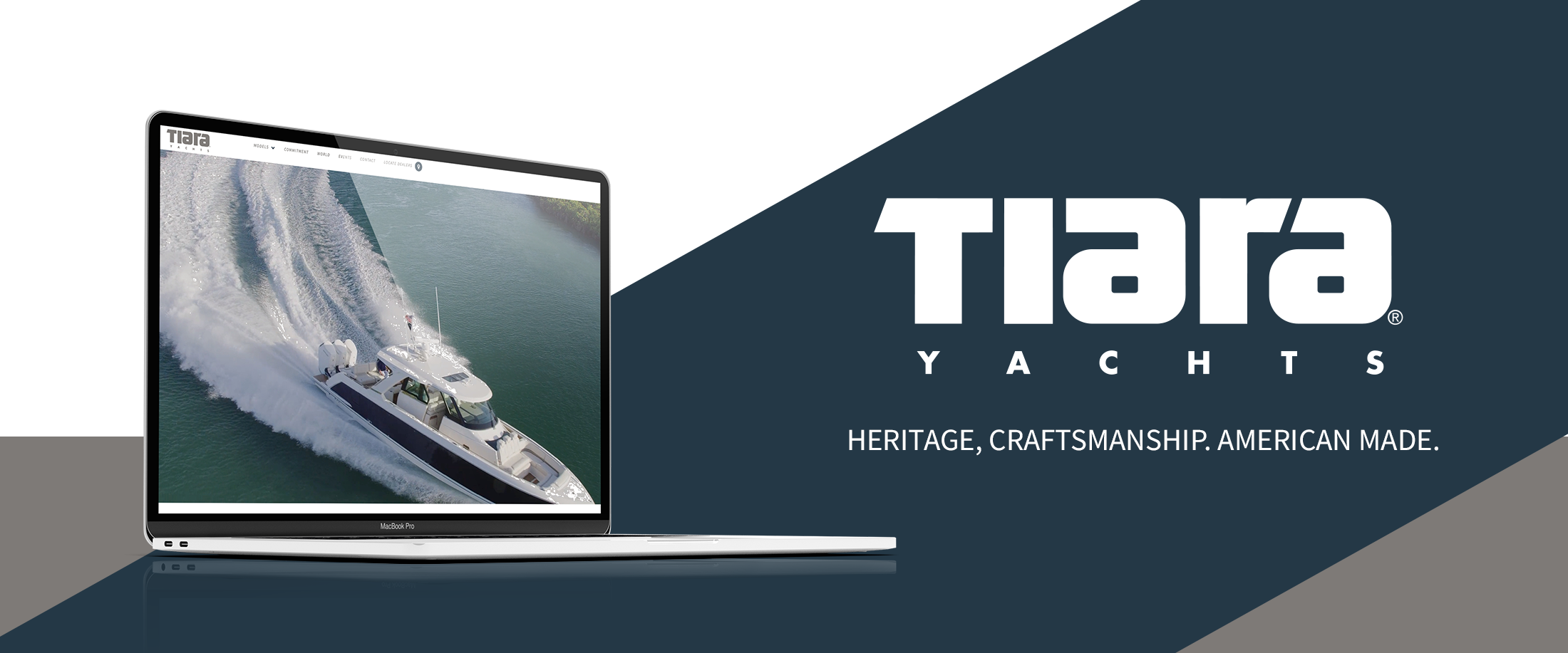 Tiara yachts banner