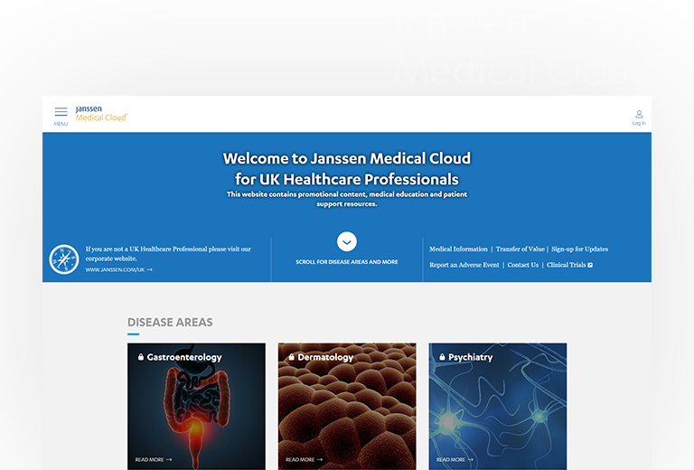 Janssen medical cloud website 