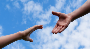 Happiness in helping others