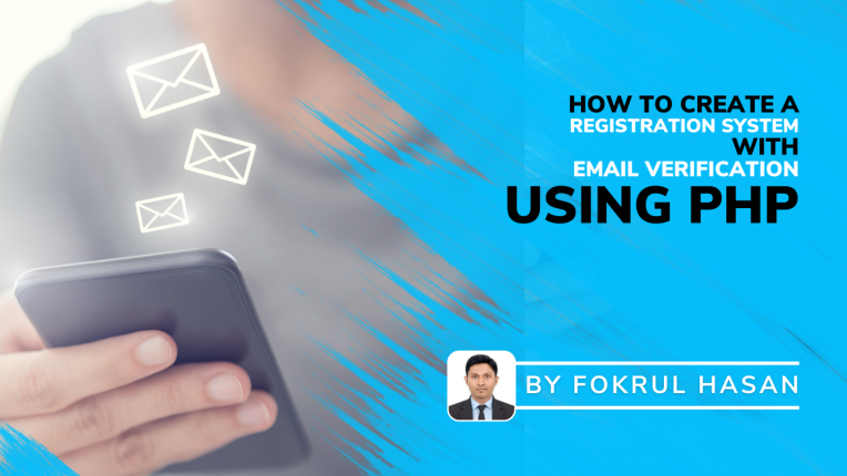 How to create a registration system with email verification using php