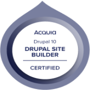 Acquia Site Builder Drupal 10 logo